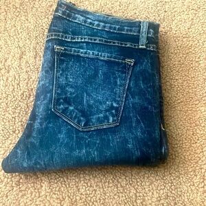 Flying Monkey Platinum Low Rise Acid Wash Size 29 Skinny Jeans Non Distressed